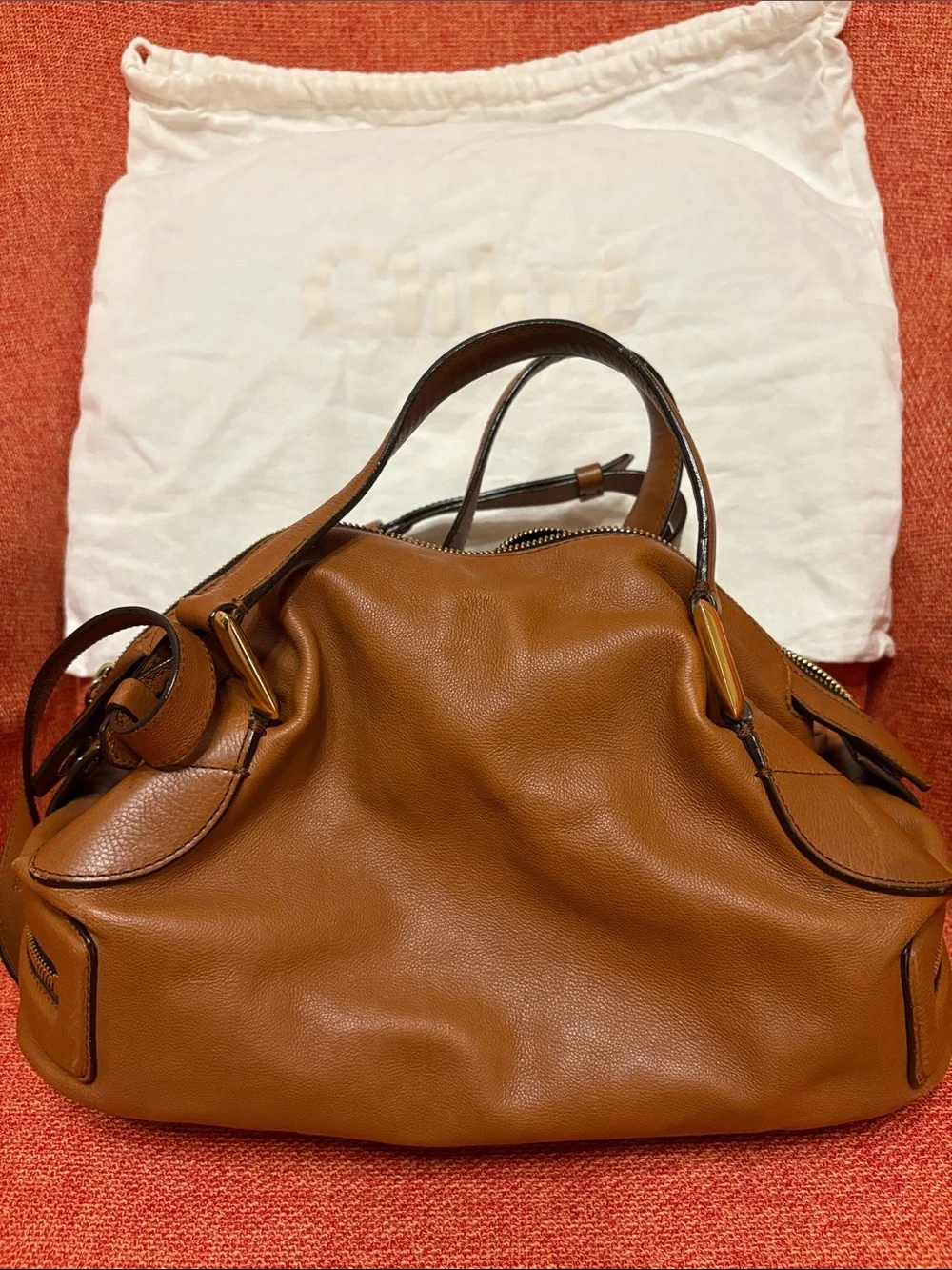 Chloé Archival Cary Leather Bag - Rich Brown EUC (TRR Authenticated)